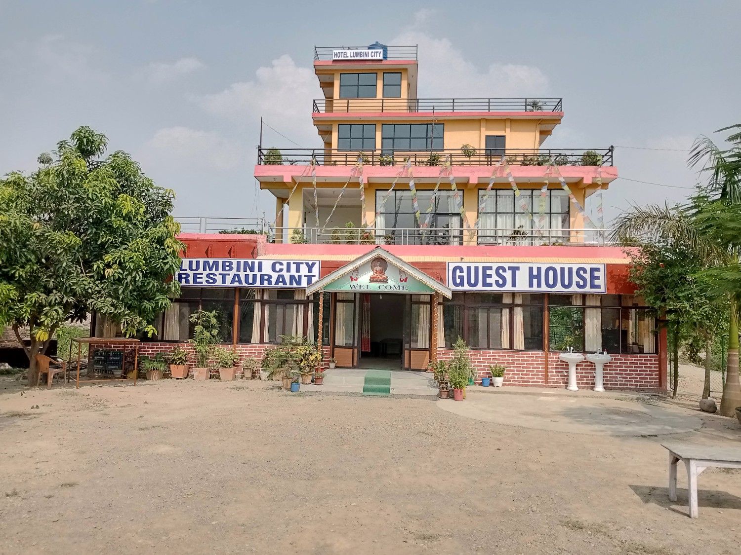 Hotel Lumbini City - Front View